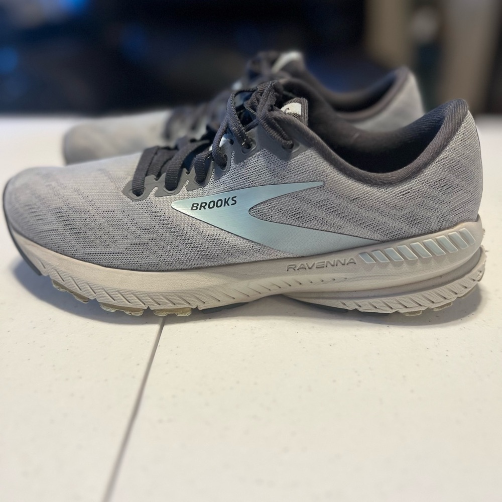 Brooks Gray Athletic Shoes